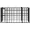 Outdoor Dog Kennel Steel 79.3 ftÃ‚Â²
