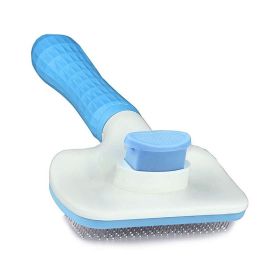 Pet Hair Grooming Remover Pets Dogs Grooming Tools (Type: Grooming Brush, Color: Blue)